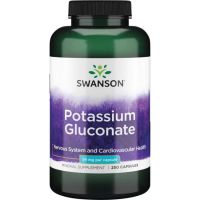 Potassium Gluconate - Glukonian Potasu 99mg (250 kaps.) Swanson