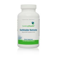 Gallbladder Nutrients - Wsparcie produkcji kwasów żółciowych (120 kaps.) Seeking Health