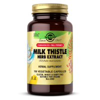 Milk Thistle Herb Extract - Ostropest Plamisty (150 kaps.) Solgar