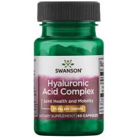 Hyaluronic Acid Complex - Kwas Hialuronowy 33 mg (60 kaps.) Swanson