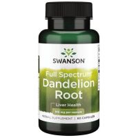 Dandelion Root - Korzeń mniszka lekarskiego 515 mg (60 kaps.) Swanson