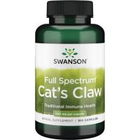 Full Spectrum Cat's Claw - Koci Pazur 500 mg (100 kaps.) Swanson