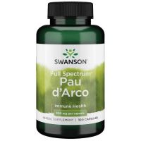 Pau d'Arco - Ziele Pau d'Arco 500 mg (100 kaps.) Swanson