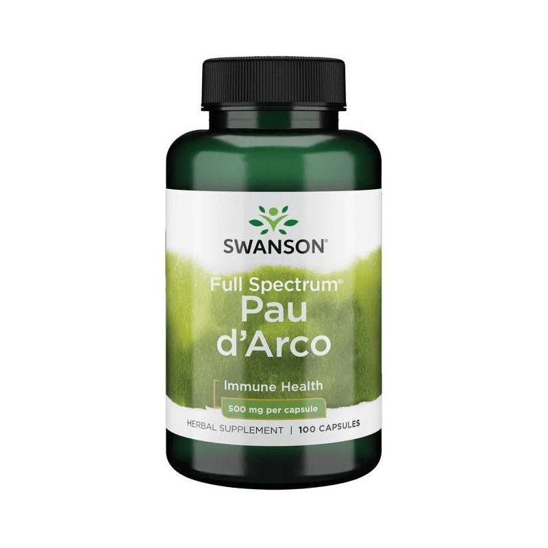 Pau d'Arco - Ziele Pau d'Arco 500 mg (100 kaps.) Swanson