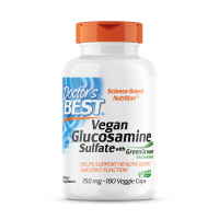 Vegan Glucosamine Sulfate - Wegańska Glukozamina 750 mg (180 kaps.) Doctor's Best
