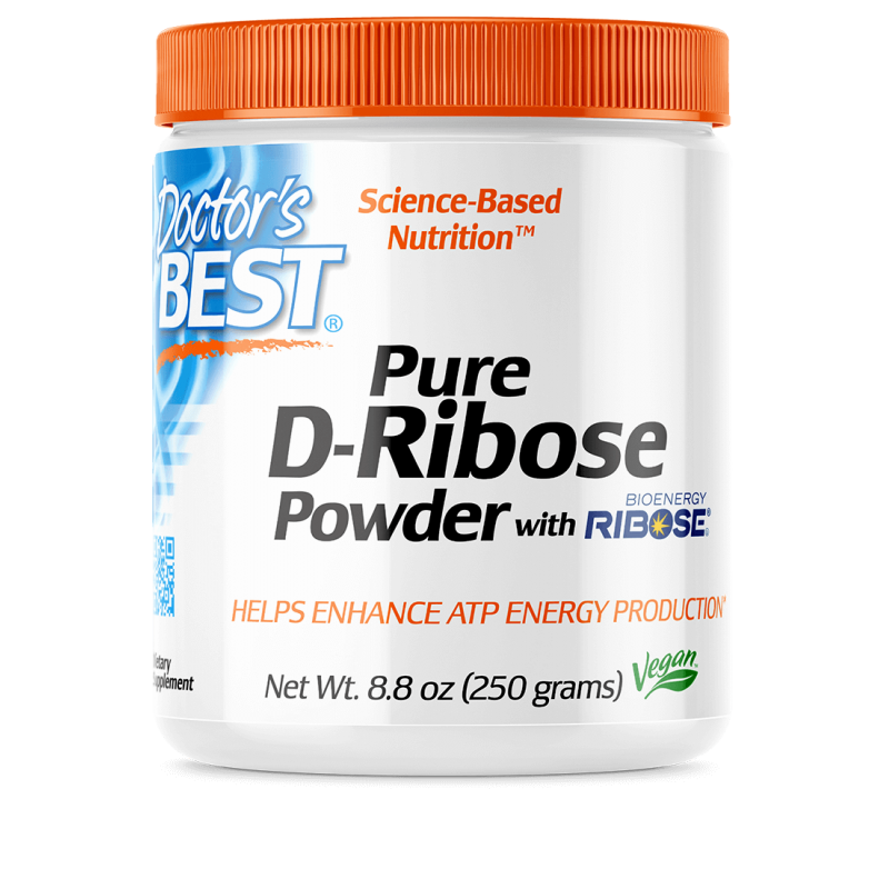 D-Ryboza - Pure D-Ribose Powder (250 g) Doctor's Best