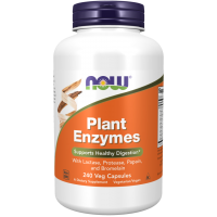Plant Enzymes - Enzymy roślinne (240 kaps.) Now Foods