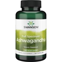 Ashwagandha Full Spectrum 450 mg (100 kaps.) Swanson