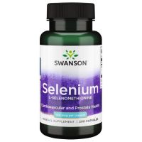 Selenium L-Selenomethionine - Selen z SeLECT 100 mcg (200 kaps.) Swanson