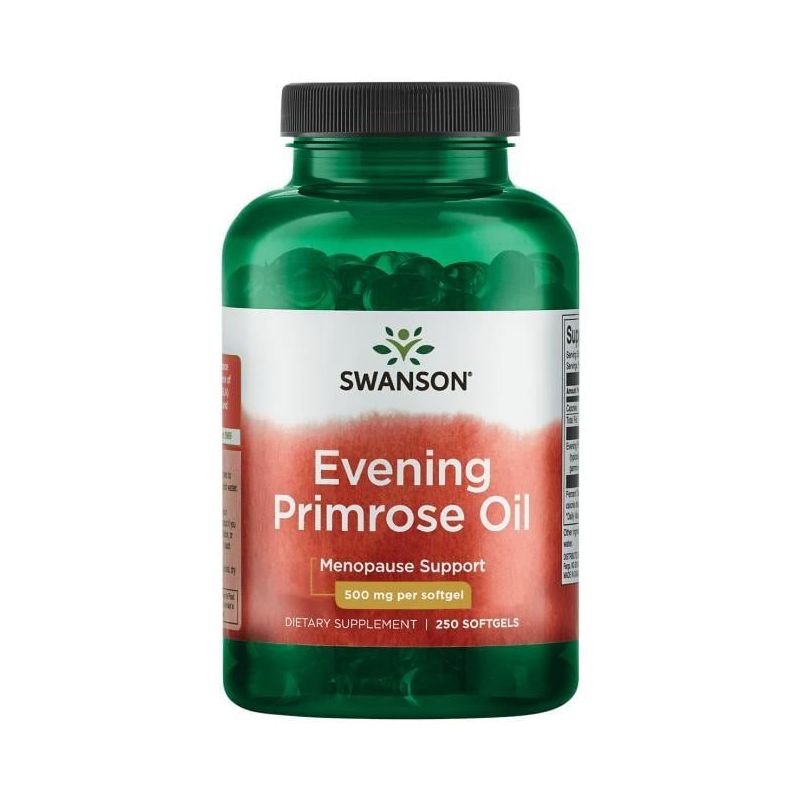Evening Primrose Oil - Olej z Wiesiołka (250 kaps.) Swanson