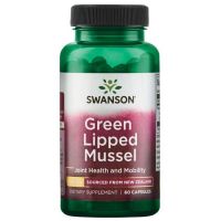 Nowozelandzki Omułek zielonowargowy - liofilizowany Zielony Małż 500 mg (60 kaps.) Swanson