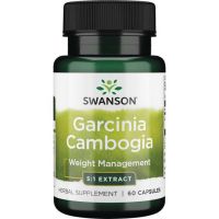 Tamaryndowiec - Garcinia Cambogia ekstrakt 5:1 (60 kaps.) Swanson