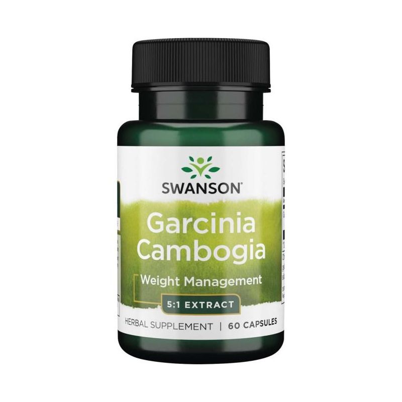 Tamaryndowiec - Garcinia Cambogia ekstrakt 5:1 (60 kaps.) Swanson