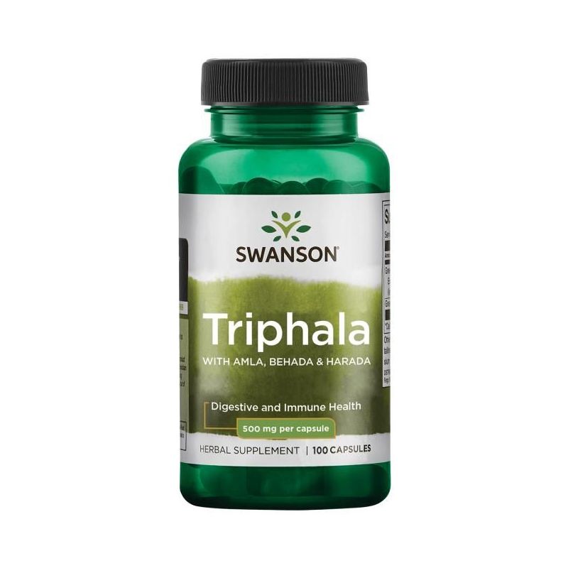 Owoce Triphala 500 mg (100 kaps.) Swanson