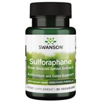 Sulforafan 400 mcg - Kiełki Brokuła ekstrakt (60 kaps.) Swanson