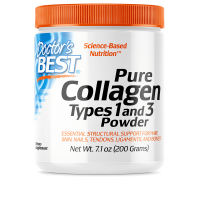Pure Collagen Types 1 and 3 Powder - Kolagen Typ I i III w proszku (200 g) Doctor's Best