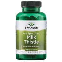Full Spectrum Milk Thistle - Ostropest Plamisty 500 mg (100 kaps.) Swanson