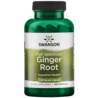 Full Spectrum Ginger Root - Imbir 540 mg (100 kaps.) Swanson