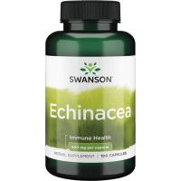 Echinacea - Jeżówka Purpurowa 400 mg (100 kaps.) Swanson