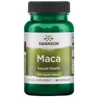 Korzeń Maca - ekstrakt 4:1 500 mg (60 kaps.) Swanson