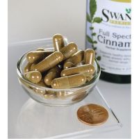 Full Spectrum Cinnamon - Kora Cynamonu 375 mg (180 kaps.) Swanson