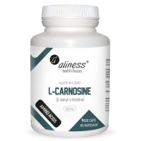 L-Carnosine - L-Karnozyna 500 mg (60 kaps.) Aliness