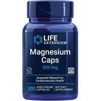 Magnesium Caps - Magnez 500 mg (100 kaps.) Life Extension