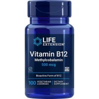 Witamina B12 /metylokobalamina/ do ssania 500 mcg (100 tabl.) Life Extension