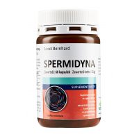Spermidyna 0,6 mg + Cynk 1,75 mg - Płodność dla mężczyzn (60 kaps.) Sanct Bernhard