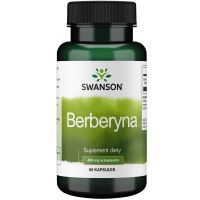 Berberine HCl - Berberyna 400 mg (60 kaps.) Swanson