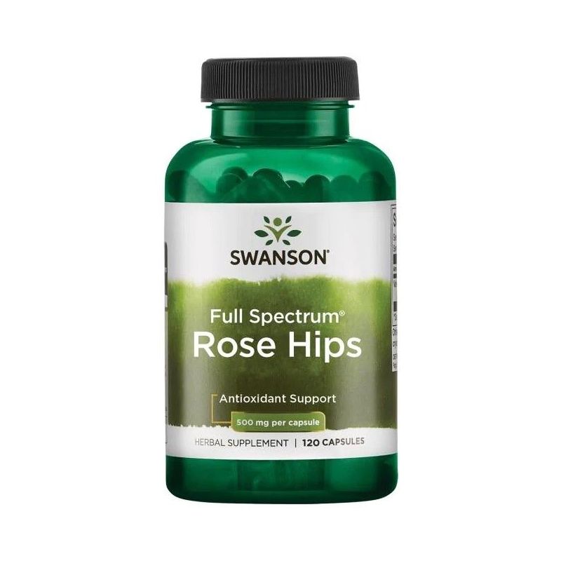 Rose Hips - Dzika Róża 500 mg (120 kaps.) Swanson