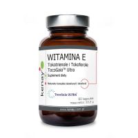 Witamina E TocoGaia™ Ultra - naturalny kompleks Tokotrienoli i Tokoferoli (60 kaps.) Kenay