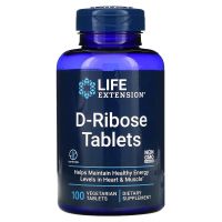 D-Ribose - D-Ryboza 1020 mg (100 tabl.) Life Extension