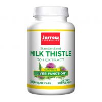 Milk Thistle - Ostropest Plamisty Sylimaryna 30:1 (100 kaps.) Jarrow Formulas