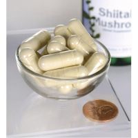 Full Spectrum Shiitake Mushroom - Grzyb Shiitake (Shitake) 500 mg (60 kaps.) Swanson