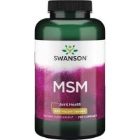 MSM 500 mg (250 kaps.) Swanson