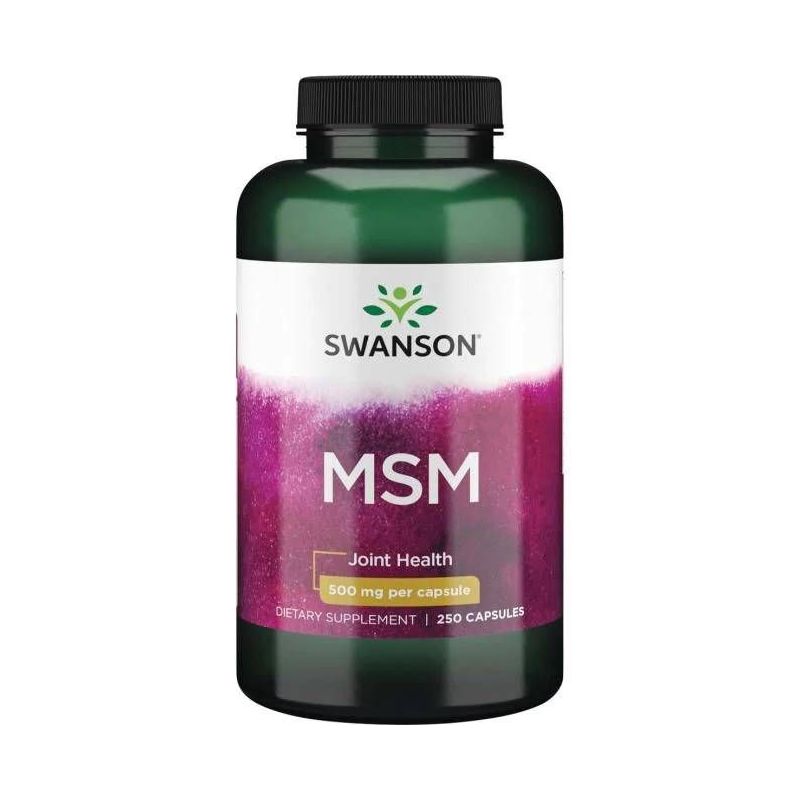 MSM 500 mg (250 kaps.) Swanson