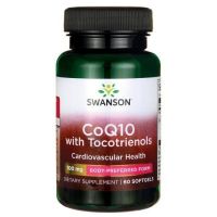 Koenzym Q10 100 mg i Tokotrienole (60 kaps.) Swanson