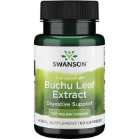 Full Spectrum Buchu Leaf - Bukko Brzozowe ekstrakt 100 mg (60 kaps.) Swanson