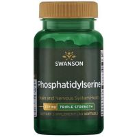 Fosfatydyloseryna - potrójna moc 300 mg (30 kaps.) Swanson