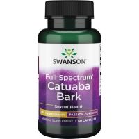 Full Spectrum Catuaba Bark - Wyciąg z kory drzewa catuaba 465 mg  (60 kaps.) Swanson