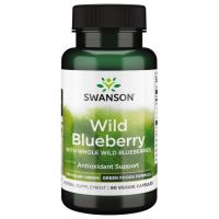 Wild Blueberry - Dzika borówka ekstrakt 250 mg (90 kaps.) Swanson