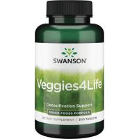 Veggies4Life - Mieszanka Sproszkowanych Roślin (300 tabl.) Swanson