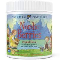 Nordic Berries Original Flavor - Witaminy i Minerały dla Dzieci i Dorosłych (120 żelek) Nordic Naturals