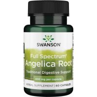 Full Spectrum Angelica - Dzięgiel litwor 400 mg (60 kaps.) Swanson