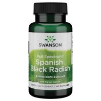 Full Spectrum Spanish Black Radish - Czarna rzodkiew 500 mg (60 kaps.) Swanson