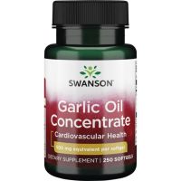 Garlic Oil Concentrate - Olej z Czosnku 1 mg (250 kaps.) Swanson