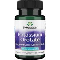Potassium Orotate - Potas /orotan potasu/ 99 mg (60 kaps.) Swanson