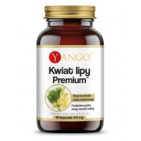 Kwiat lipy Premium™ - Lipa Drobnolistna ekstrakt 10:1 (90 kaps.) Yango