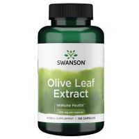 Olive Leaf Extract - Liść Oliwny ekstrakt 500 mg (120 kaps.) Swanson